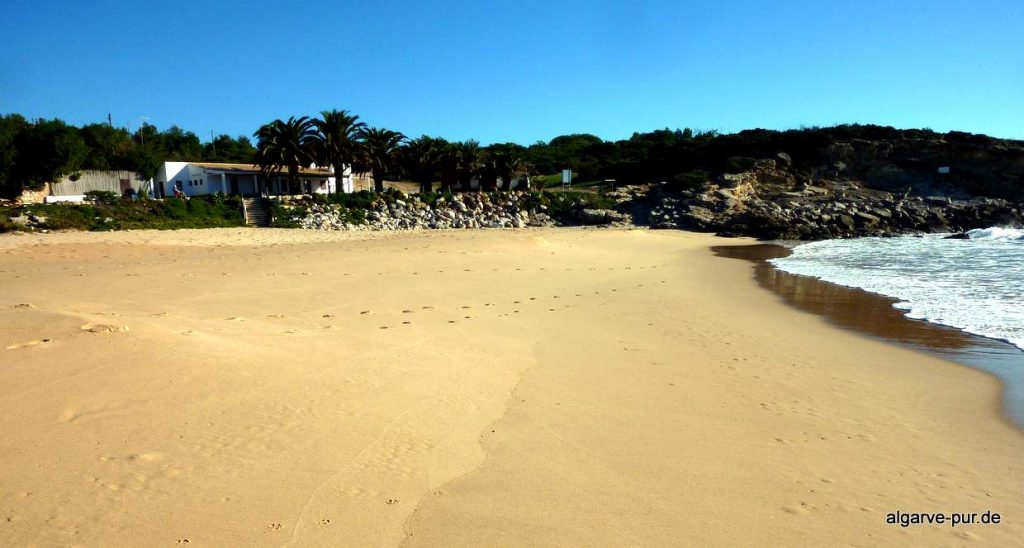 wandern in der Algarve: Praia Ingrina