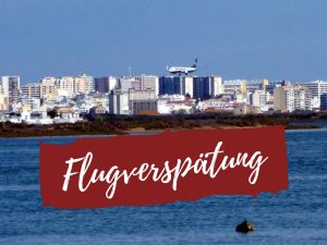 Landeanflug auf Flughafen Faro