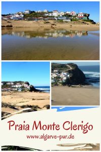 Lieblingsstrand #4 Praia de Monte Clérigo An der Westküste der Algarve gibt es einfach die schönsten Strände. Auch wenn das Wetter hier etwas rauer ist, die Luft kühler ist, als an der Südküste und die Wellen höher – die Strände könnten großartiger nicht sein.