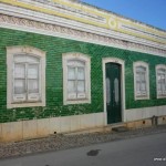 Hausfassade in Estoi