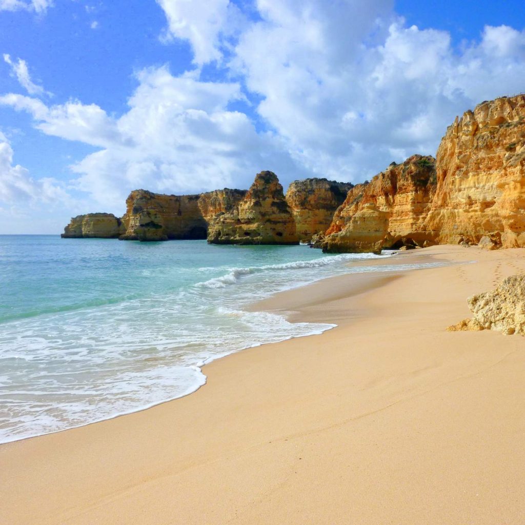 Roadtrip von Ferragudo nach Quarteira Praia Marinha