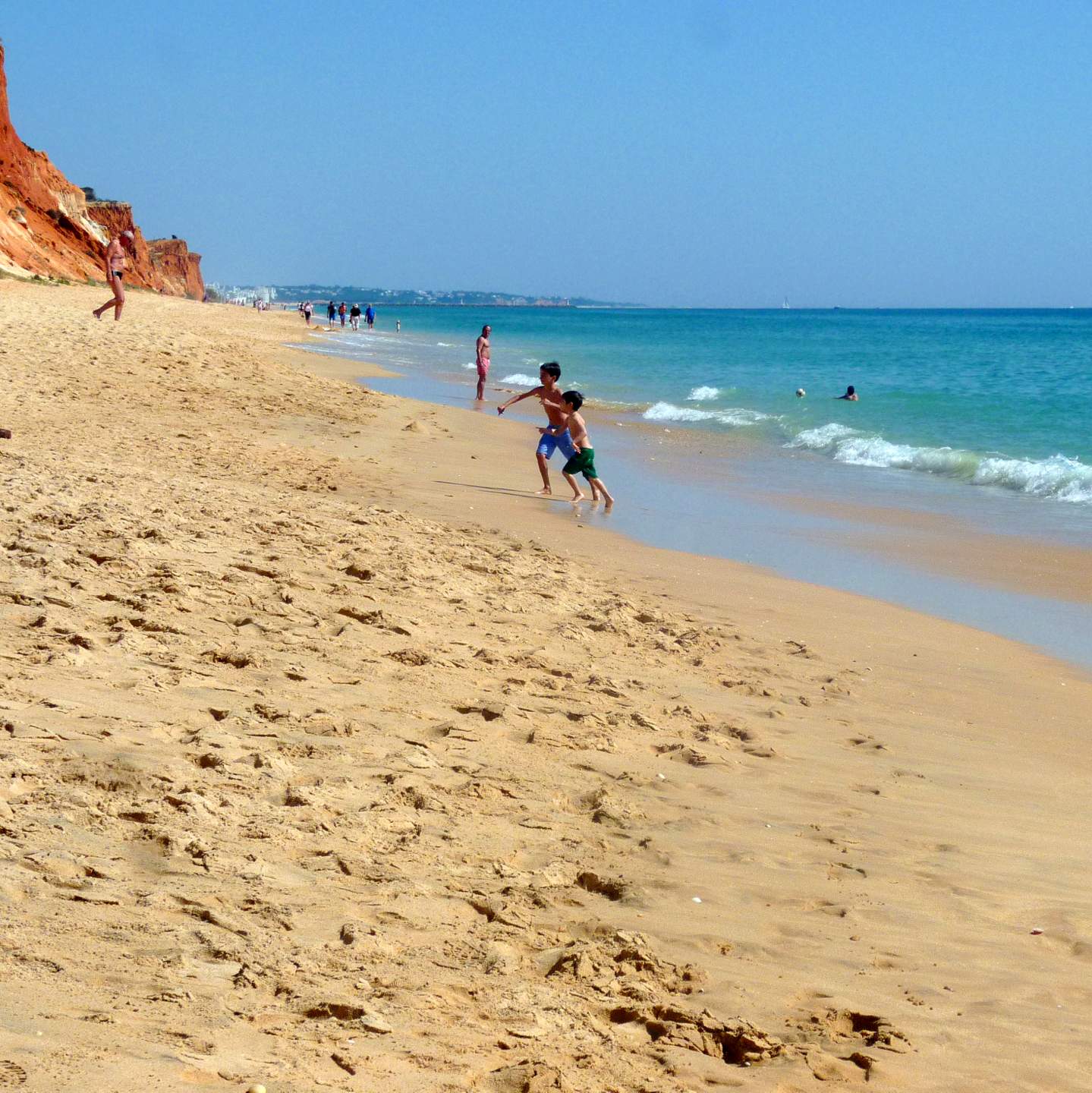 Quarteira Urlaub mit Kindern am Praia da Falésia