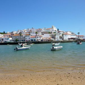 Hotels und Ferienhäuser in Ferragudo, Algarve, Portugal