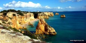 Ferragudo Strand: Praia Marinha