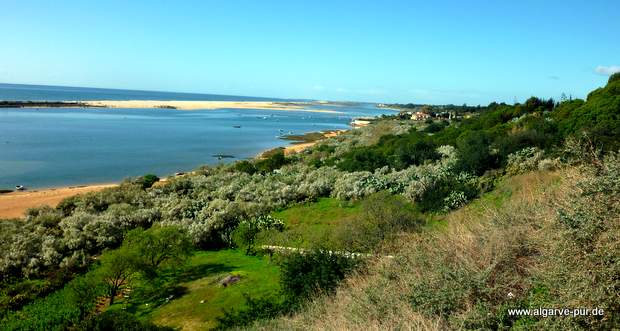 Ausblick auf die Lagune Ria Formosa